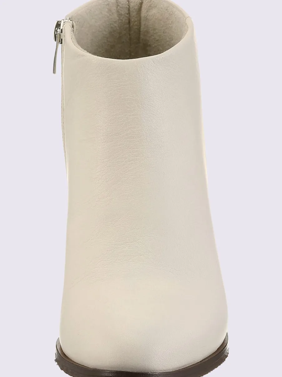 Bottine courte cuir d'agneau nappa très doux