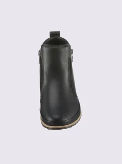 Bottine courte cuir nappa de vache