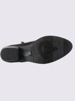 Bottine courte cuir vachette