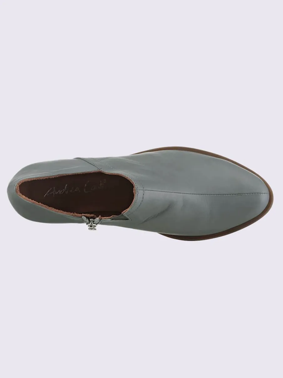 Bottine courte cuir vachette