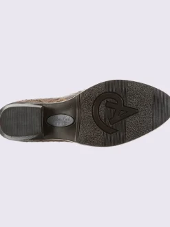 Bottine courte cuir vachette