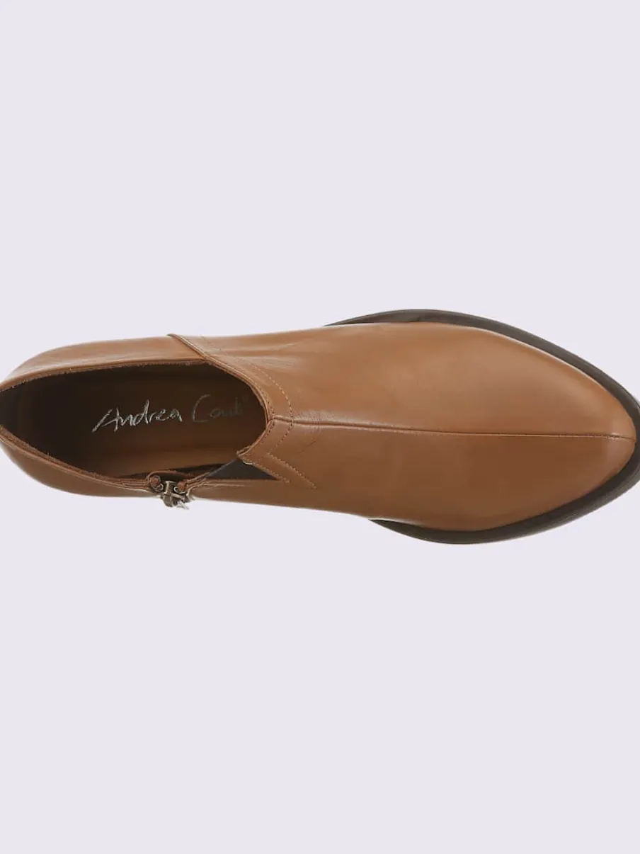 Bottine courte cuir vachette