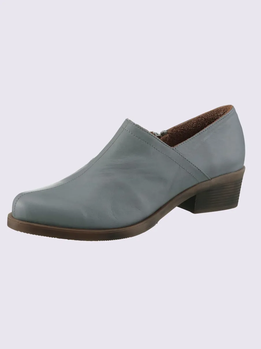 Bottine courte cuir vachette
