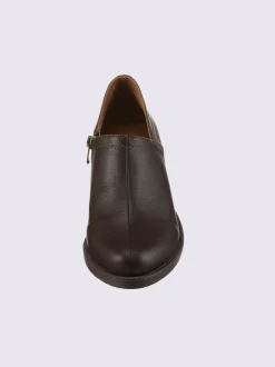 Bottine courte cuir vachette