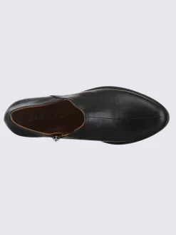Bottine courte cuir vachette