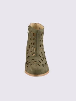Bottine courte cuir vachette