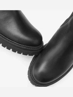Bottines chelsea tendance en cuir de qualité, très confortables