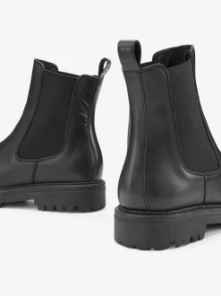 Bottines chelsea tendance en cuir de qualité, très confortables