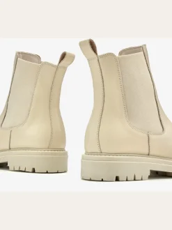 Bottines chelsea tendance en cuir de qualité, très confortables