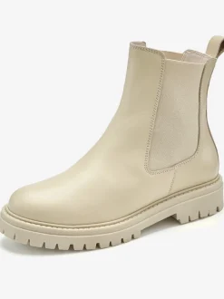 Bottines chelsea tendance en cuir de qualité, très confortables
