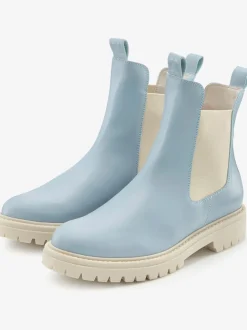 Bottines chelsea tendance en cuir de qualité, très confortables