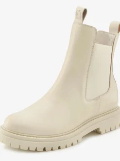 Bottines chelsea tendance en cuir de qualité, très confortables