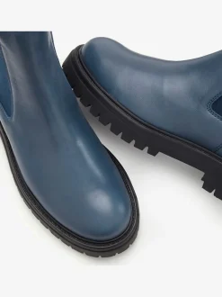 Bottines chelsea tendance en cuir de qualité, très confortables