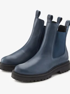 Bottines chelsea tendance en cuir de qualité, très confortables