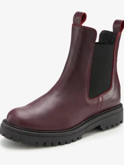 Bottines chelsea tendance en cuir de qualité, très confortables