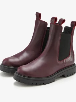 Bottines chelsea tendance en cuir de qualité, très confortables