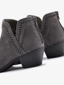 Bottines cowboy bottines western avec découpe latérale tendance