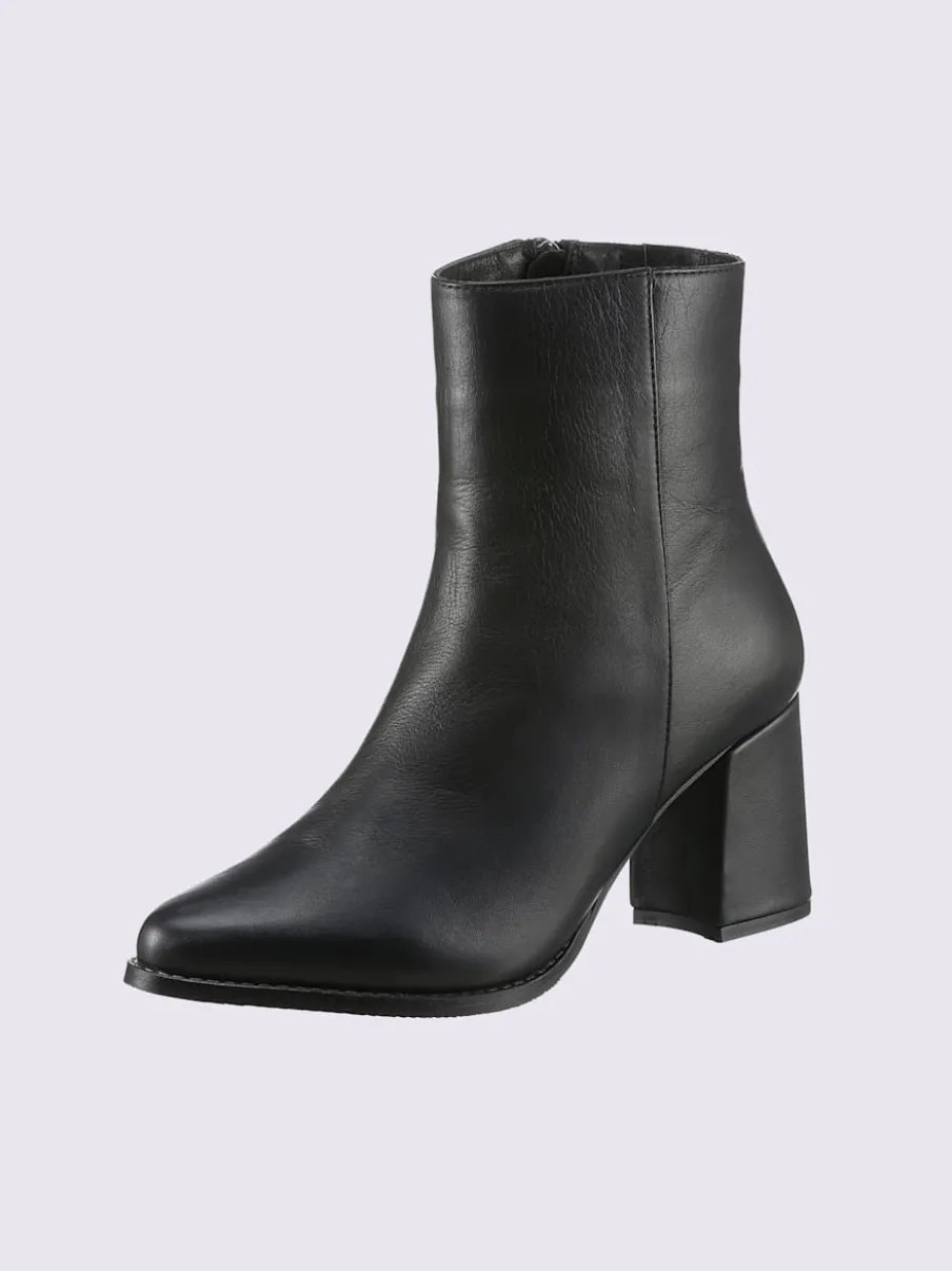 Bottines cuir nappa de vache