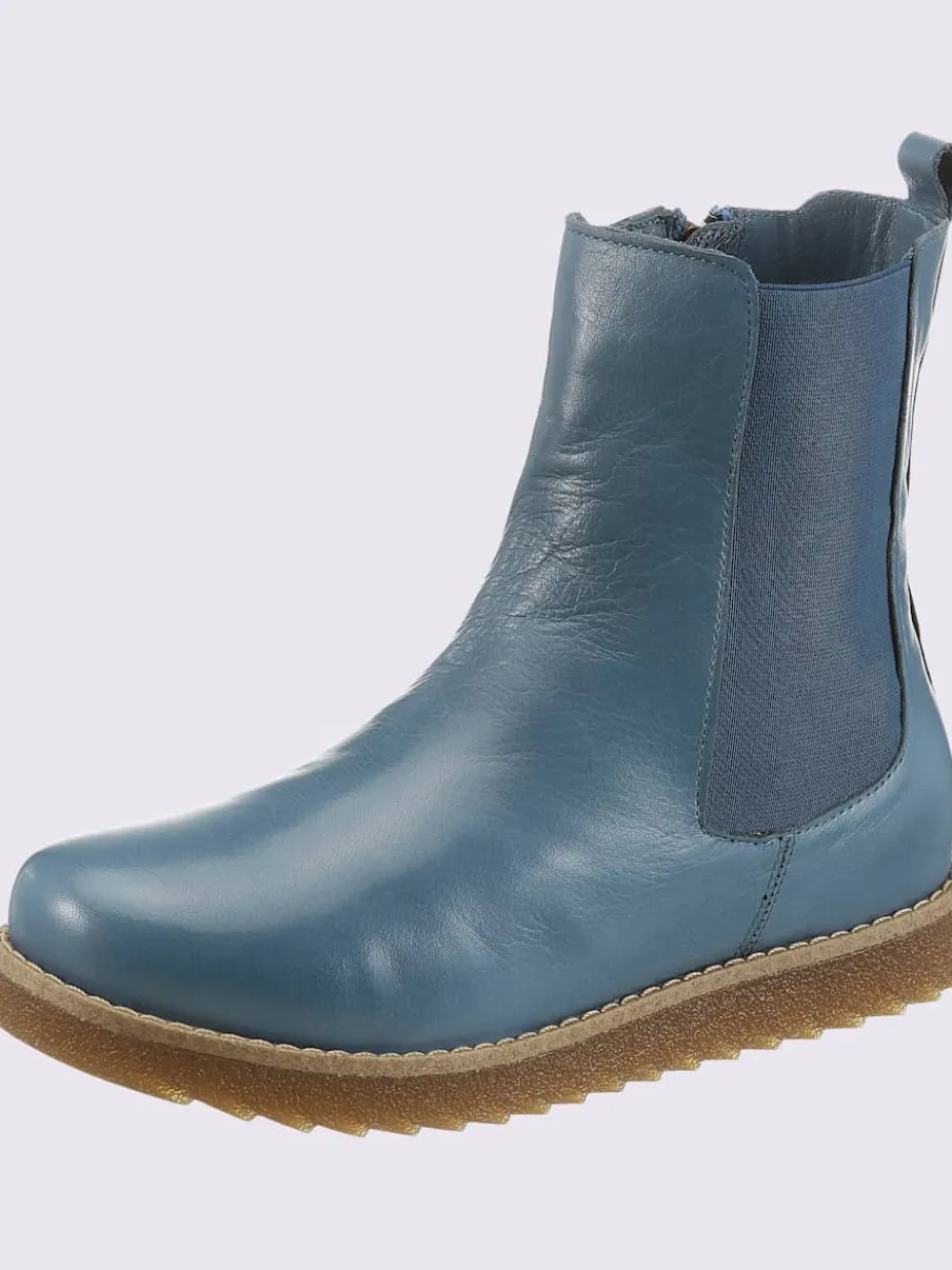 Bottines cuir nappa de vache
