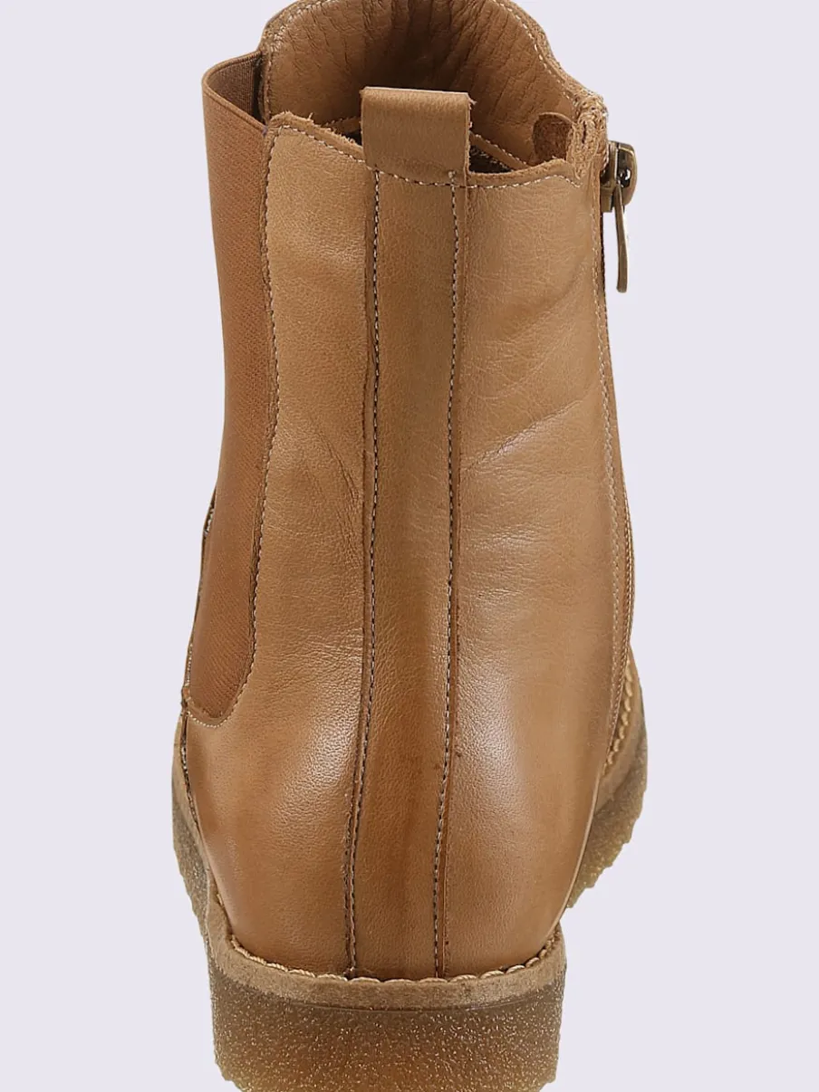 Bottines cuir nappa de vache