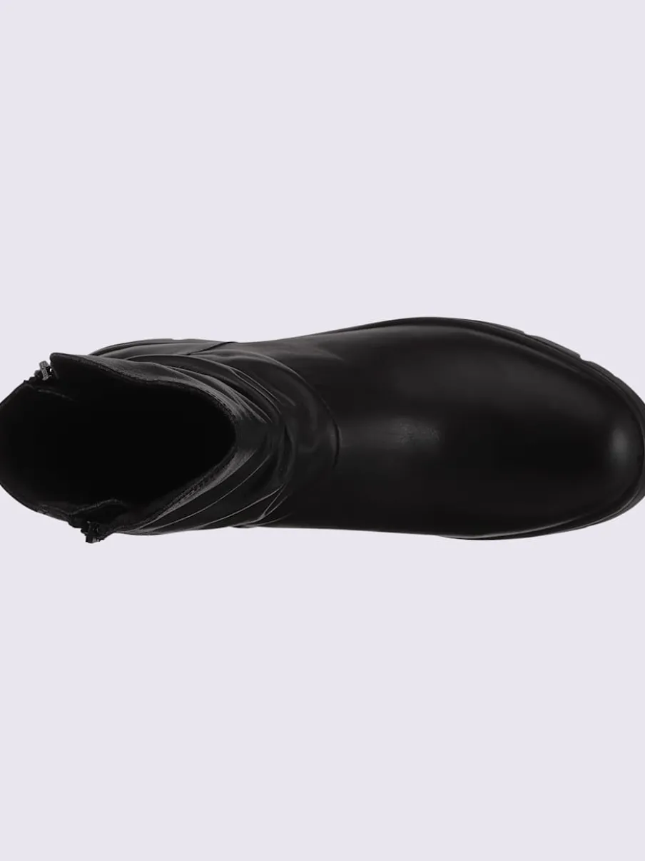 Bottines cuir nappa de vache