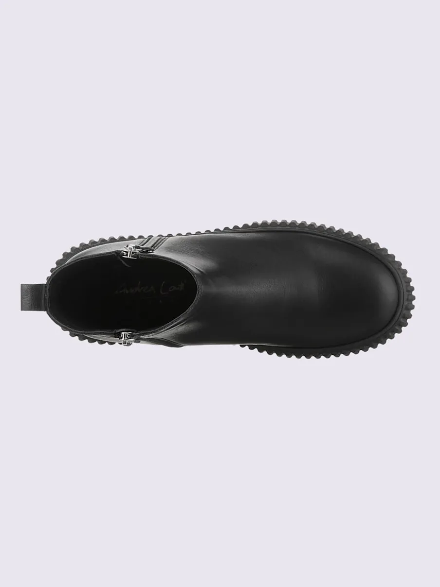 Bottines cuir nappa de vache