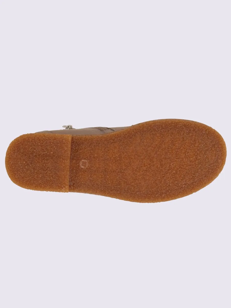 Bottines cuir nappa de vache
