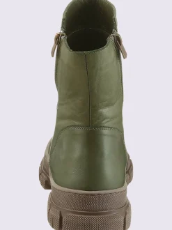 Bottines cuir nappa de vache