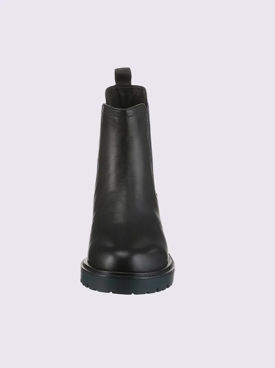 Bottines cuir nappa de vache