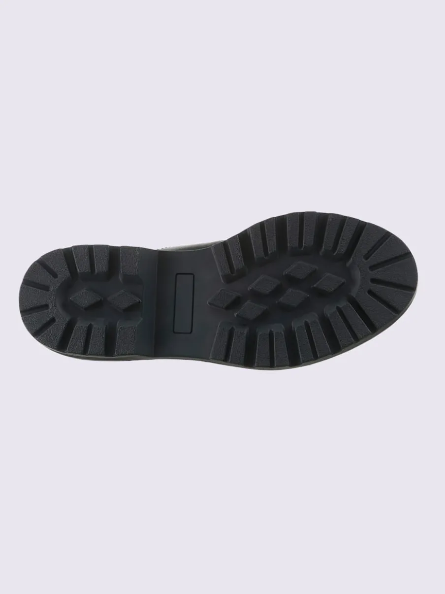 Bottines cuir nappa de vache