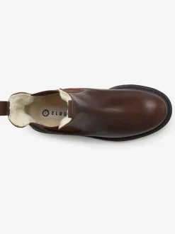 Bottines d'hiver en cuir de qualité avec doublure chaude toute douce