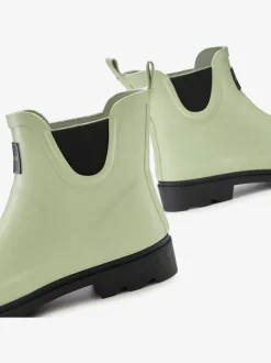 Bottines en caoutchouc bottes en caoutchouc imperméables, effet mat tendance