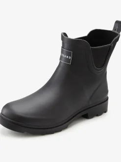 Bottines en caoutchouc bottes en caoutchouc imperméables, effet mat tendance