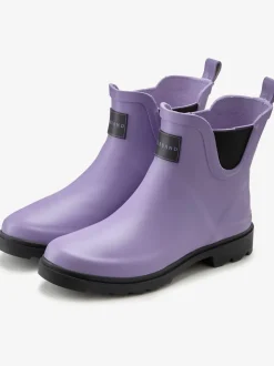 Bottines en caoutchouc bottes en caoutchouc imperméables, effet mat tendance