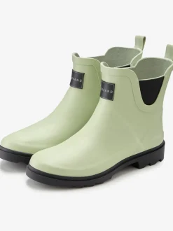 Bottines en caoutchouc bottes en caoutchouc imperméables, effet mat tendance