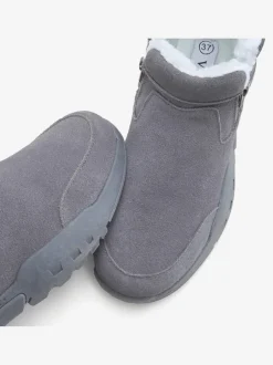 Bottines en cuir : bottines d'hiver particulièrement chaudes