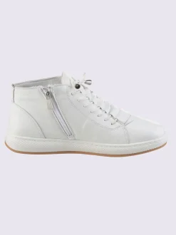 Bottines à lacets cuir nappa de vache