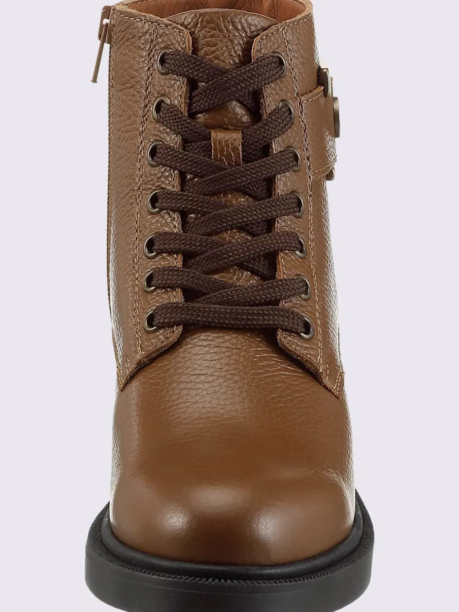 Bottines à lacets de fabrication portugaise