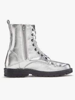 Bottines look métallisé tendance