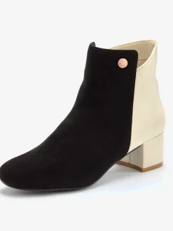 Bottines talon bottier confortable d'env. 4,5 cm