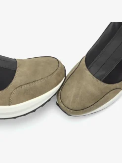 Bottines talon compensé intérieur raffiné