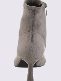 Bottines textile doux en synthétique velours