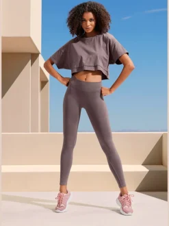 Caleçons courts sans coutures avec large ceinture élastique