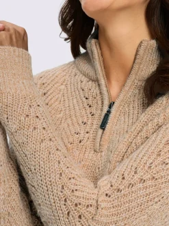 Camionneur tricot ajouré