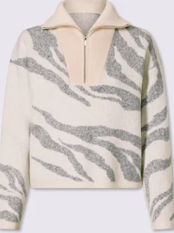Camionneur tricot jacquard élégant