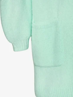Cardigan ample en tricot doux avec bords-côtes confortables