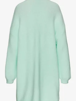 Cardigan ample en tricot doux avec bords-côtes confortables