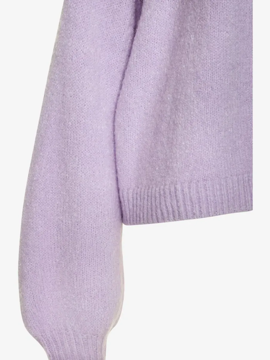 Cardigan ample en tricot à manches longues confortables