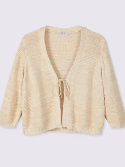 Cardigan brillance discrète