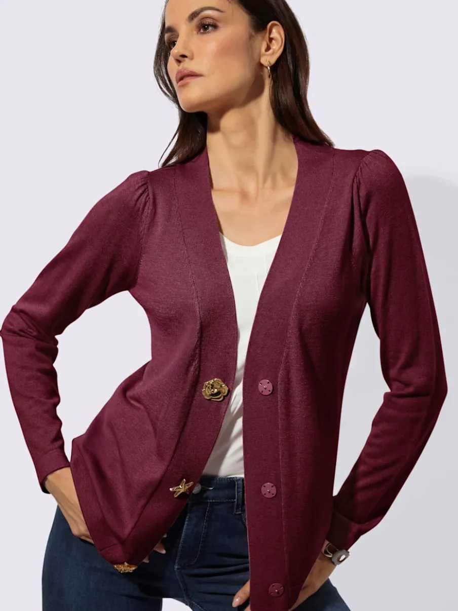 Cardigan 30% laine